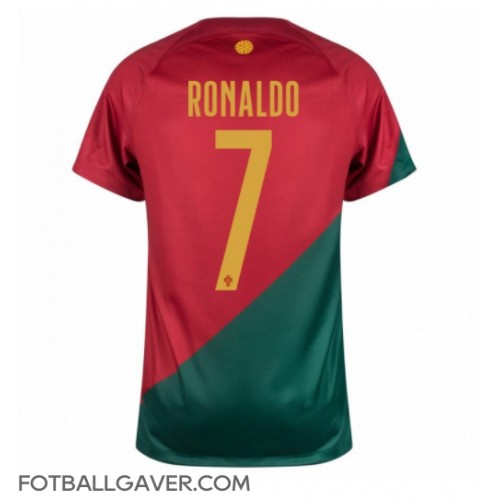 Portugal Cristiano Ronaldo #7 Fotballklær Hjemmedrakt VM 2022 Kortermet
